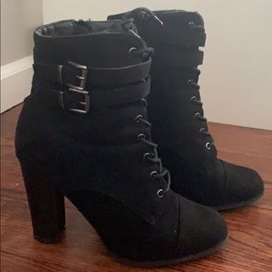 Black boots